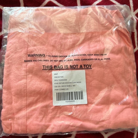 NWT Anthropologie Celandine Pink Seashell Dress Medium - Picture 6 of 7